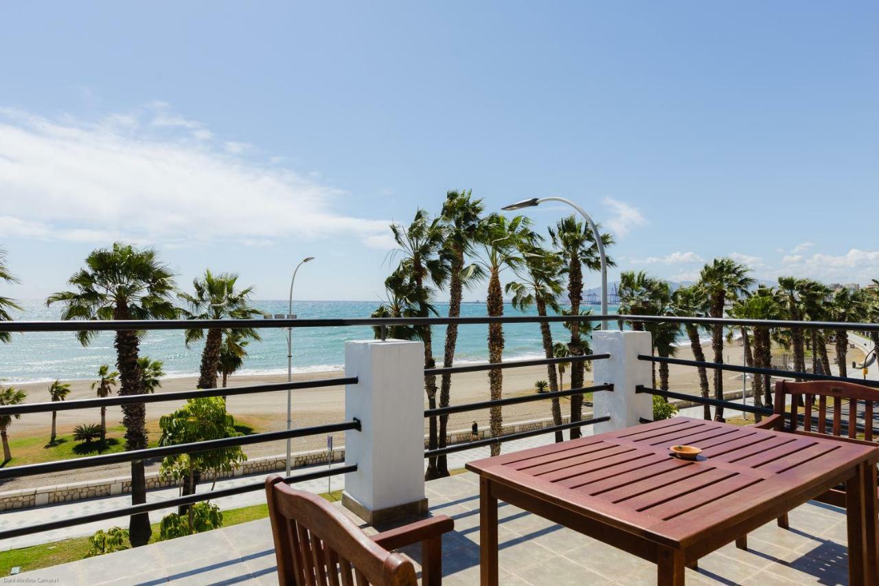 Loft Con Gran Terraza En Primera Linea De Playa Малага Екстериор снимка
