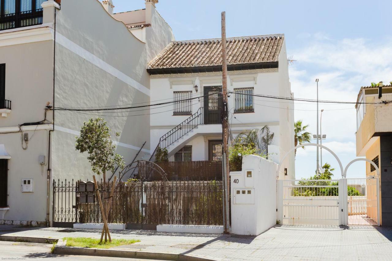 Loft Con Gran Terraza En Primera Linea De Playa Малага Екстериор снимка