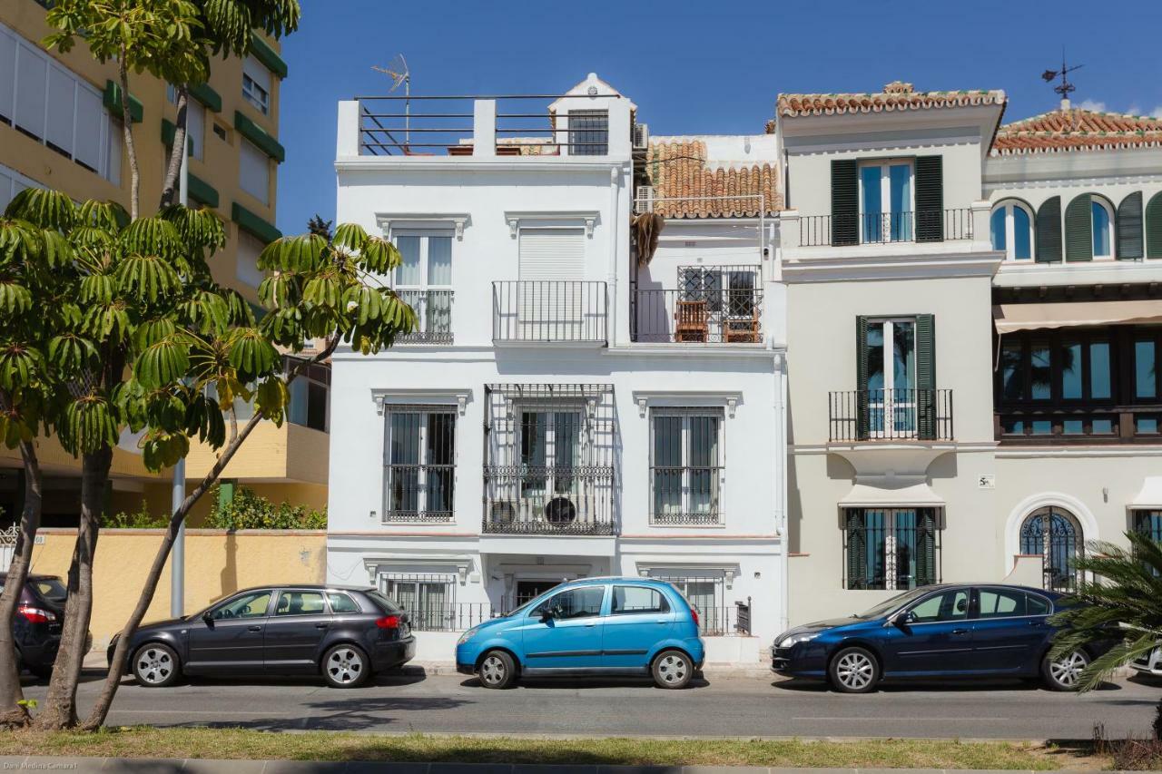 Loft Con Gran Terraza En Primera Linea De Playa Малага Екстериор снимка